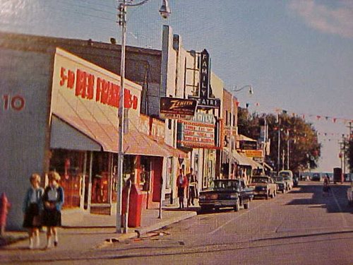 Family Theatre - Old Post Card View